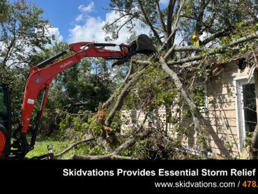 Skidvations Provides Essential Storm Relief in Texas